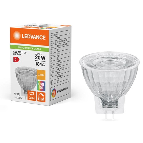Ledvance led glas mr11 - glas,