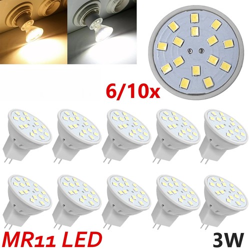 10x mr11 gu4 led - 6/10x, glühbirne