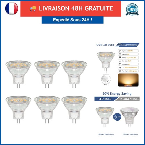 Caldarax gu4 mr11 led spot - caldarax, 3w