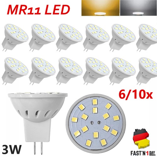 10x mr11 gu4 led - 6/10x,