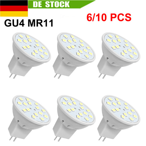 10x mr11 led gu4 - 6/10x,