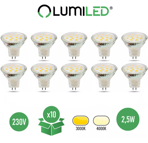 Lumiled 10x gu4 - 10x, mr11