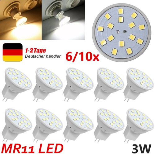 10x mr11 gu4 led glühbirne - 6/10x,